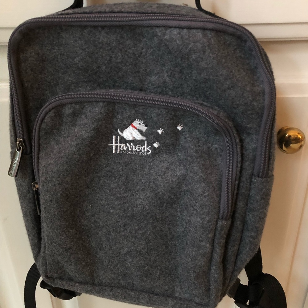 Harrods Flannel Mini Backpack